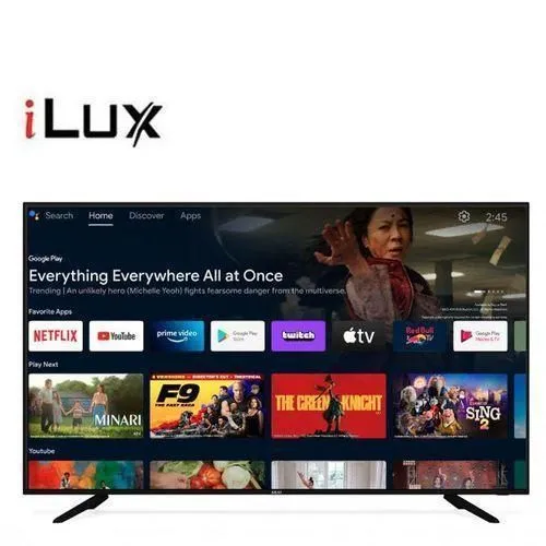 [366217] iLUX TV LED - Smart TV - 85" pouces - 4K - Wifi - Noir - Garantie 6 Mois