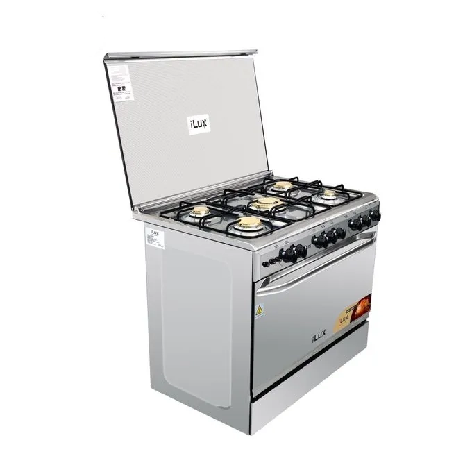[177007] Cuisiniere Ilux 5 Feux 9060Ss Inox