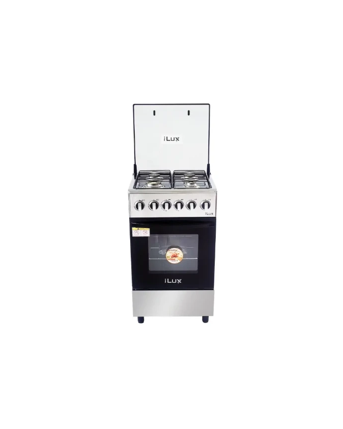 Cuisiniere Ilux Lxg-60Sb Noir Standing Gas Stove