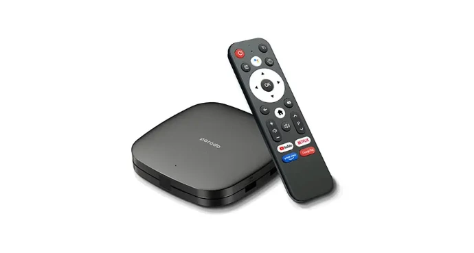 Porodo Android TV Box 1080P, 2Gb Ram, 8Gb Rom, 4K