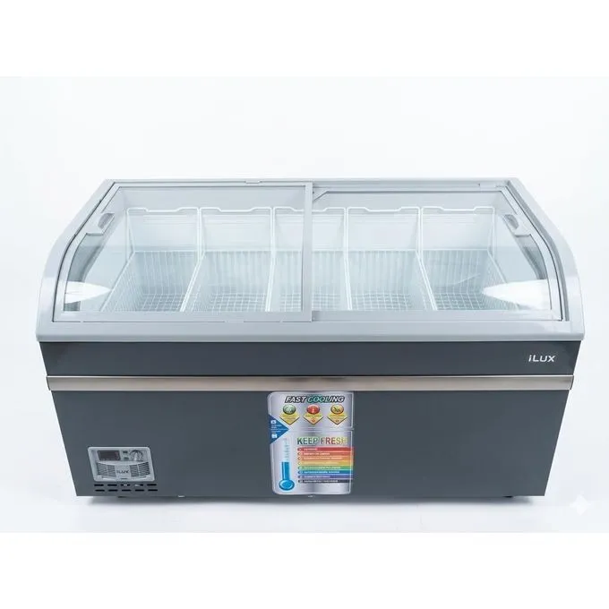 [155098] Congelateur horizontal vitre Ilux Ilchv500 500L